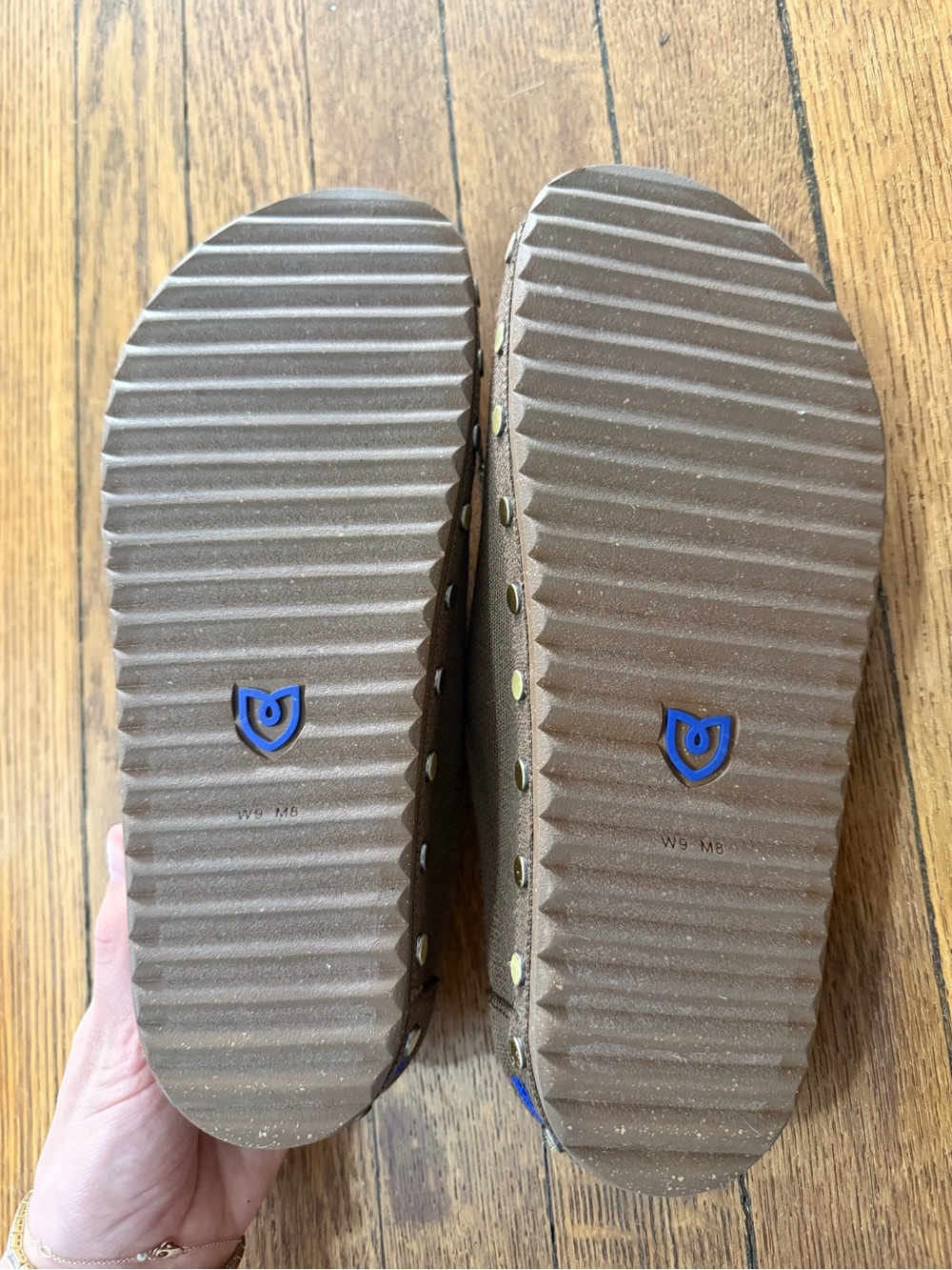 Rothy’s Brown Slip-On Studded Mule Clog - Picture 5 of 5